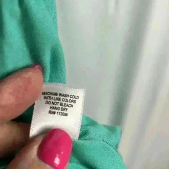 Zenana Women’s Green Tank Sundress Sleeveless Shift Style Flowy & Swingy XL - Picture 8 of 10